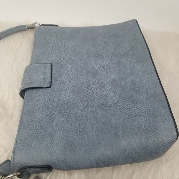 K.Carroll Handbag. Blue with tassel - Picture 7 of 14